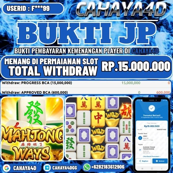 Bukti Kemenangan Cahaya4d