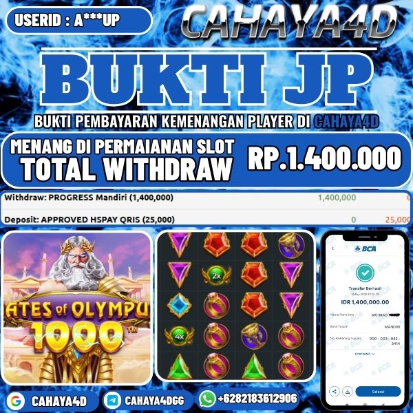 Bukti Kemenangan Cahaya4d