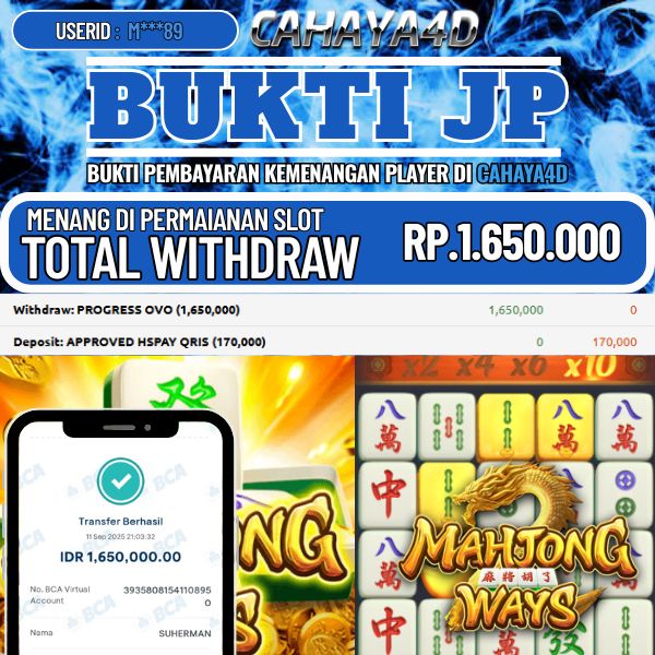 Bukti Kemenangan Cahaya4d
