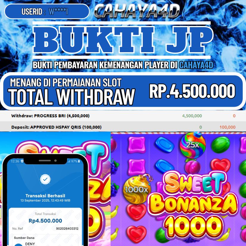 Bukti Kemenangan Cahaya4d