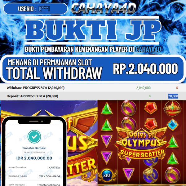 Bukti Kemenangan Cahaya4d
