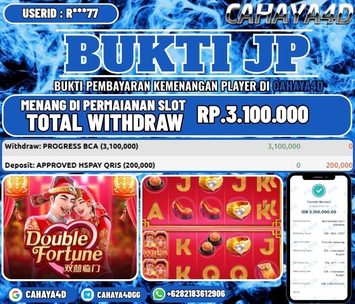 Bukti Kemenangan Cahaya4d