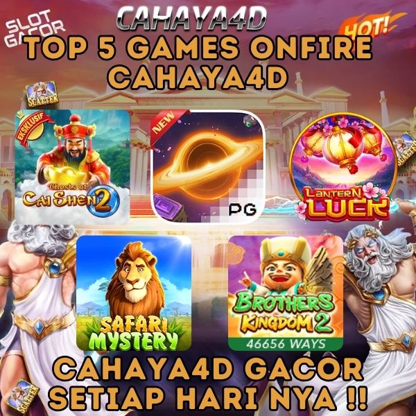 Bocoran Game Yang Onfire Di Cahaya4d