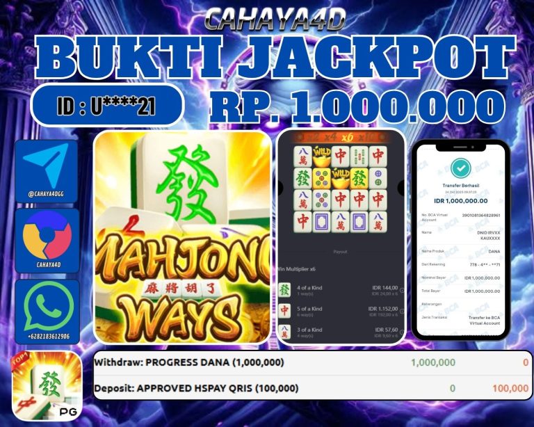 Bukti Kemenangan Cahaya4d