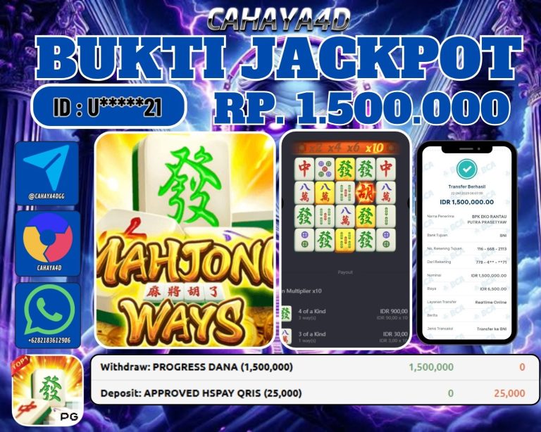 Bukti Kemenangan Cahaya4d