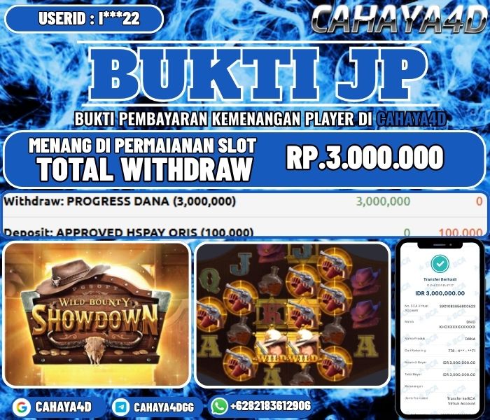 Bukti Kemenangan Cahaya4d