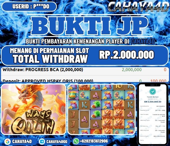 Bukti Kemenangan Cahaya4d