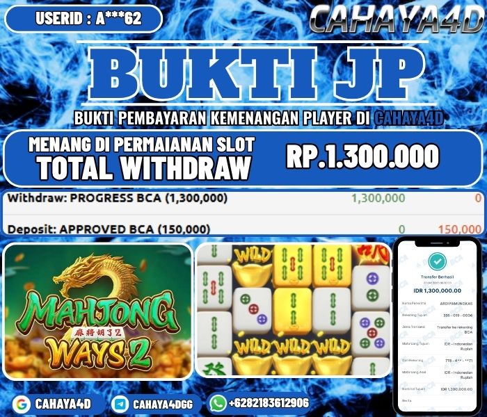 Bukti Kemenangan Cahaya4d