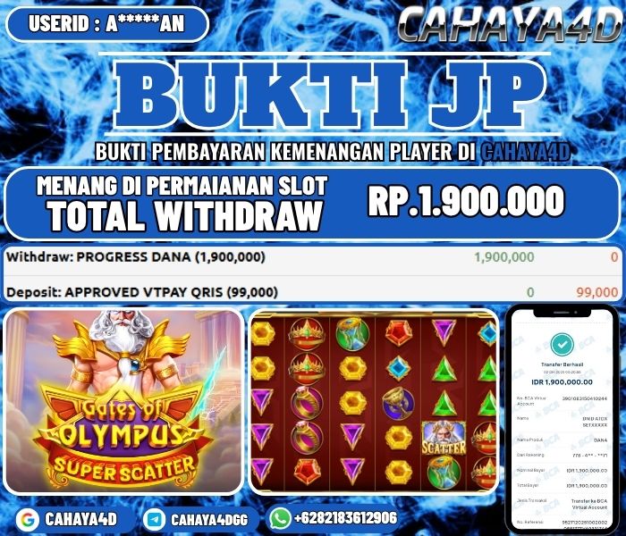Bukti Kemenangan Cahaya4d