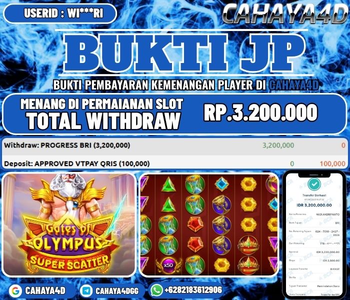 Bukti Kemenangan Cahaya4d