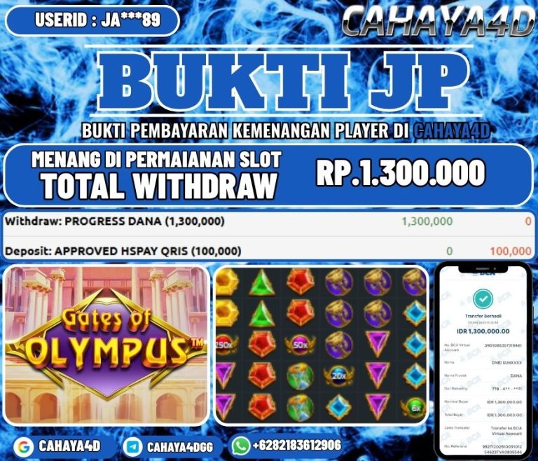 Bukti Kemenangan Cahaya4d