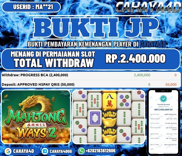 Bukti Kemenangan Cahaya4d