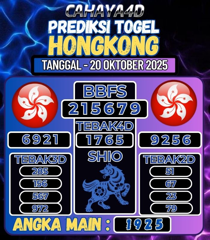 Info Bocoran Togel Cahaya4d
