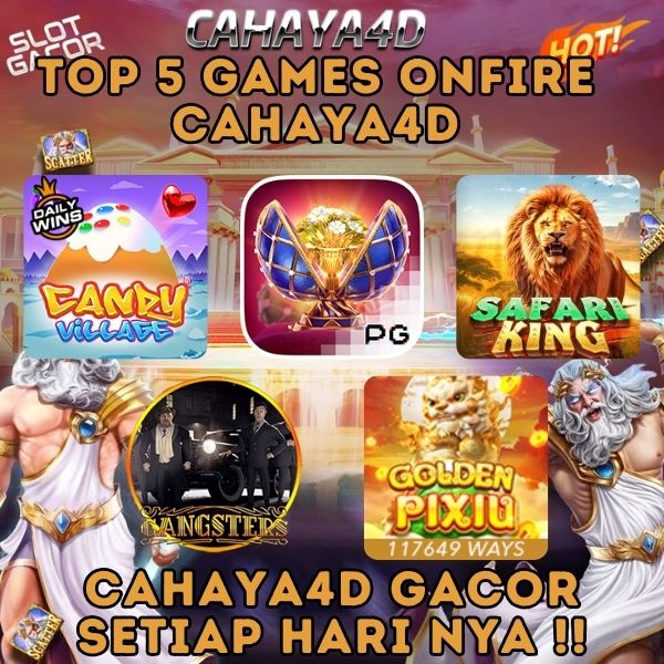 Bocoran Game Yang Onfire Di Cahaya4d