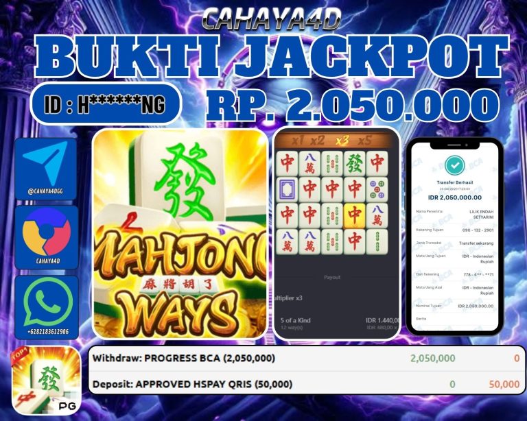 Bukti Kemenangan Cahaya4d