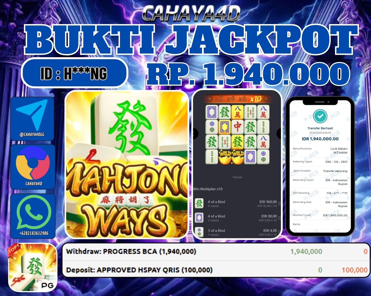 Bukti Kemenangan Cahaya4d