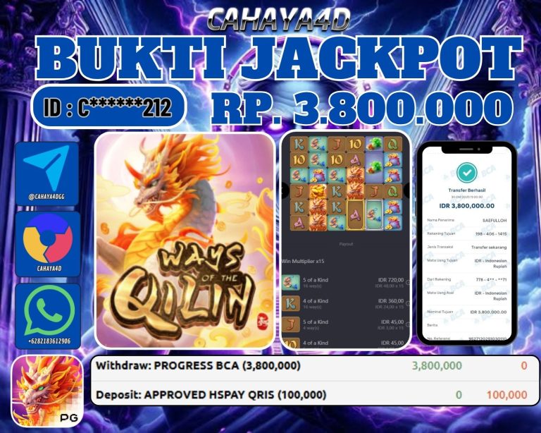 Bukti Kemenangan Cahaya4d