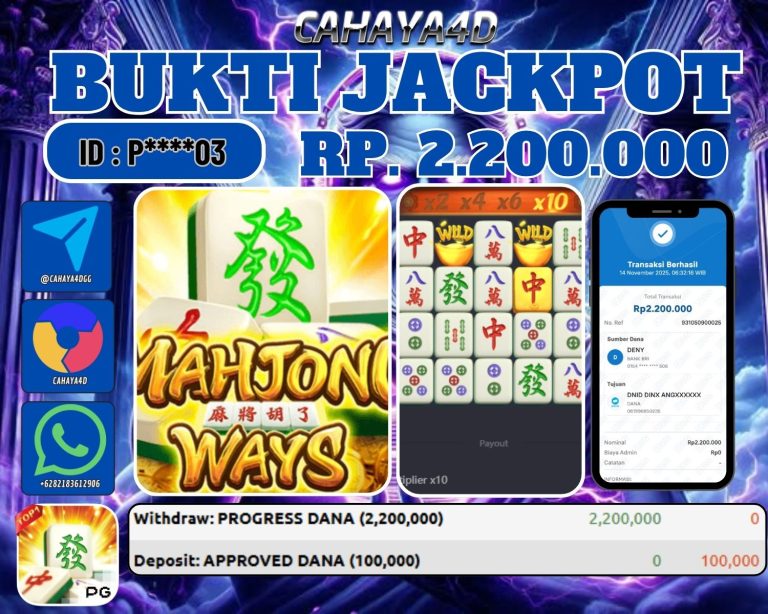 Bukti Kemenangan Cahaya4d