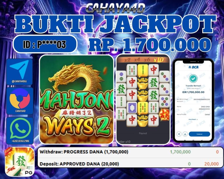 Bukti Kemenangan Cahaya4d