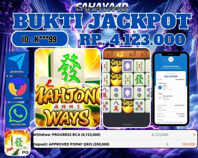 Bukti Kemenangan Cahaya4d