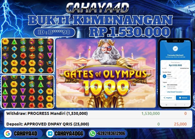 Bukti Kemenangan Cahaya4d