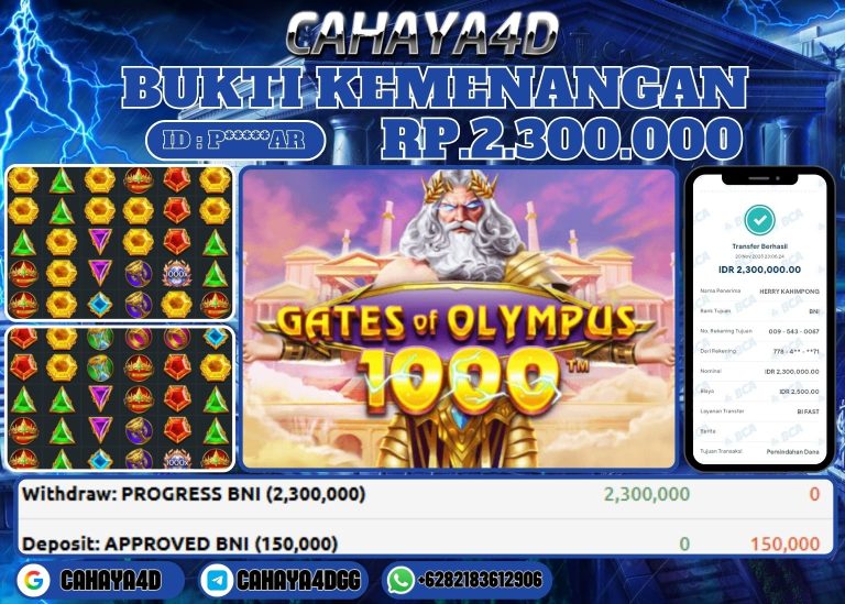 Bukti Kemenangan Cahaya4d