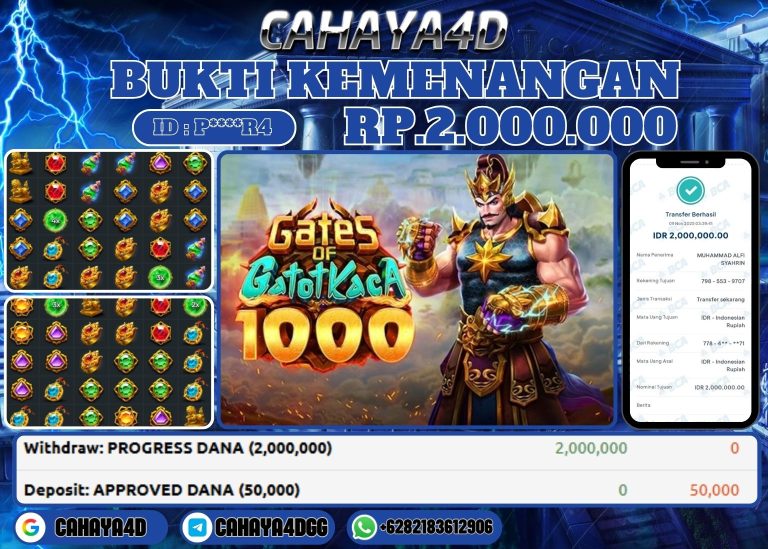 Bukti Kemenangan Cahaya4d