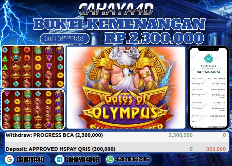 Bukti Kemenangan Cahaya4d