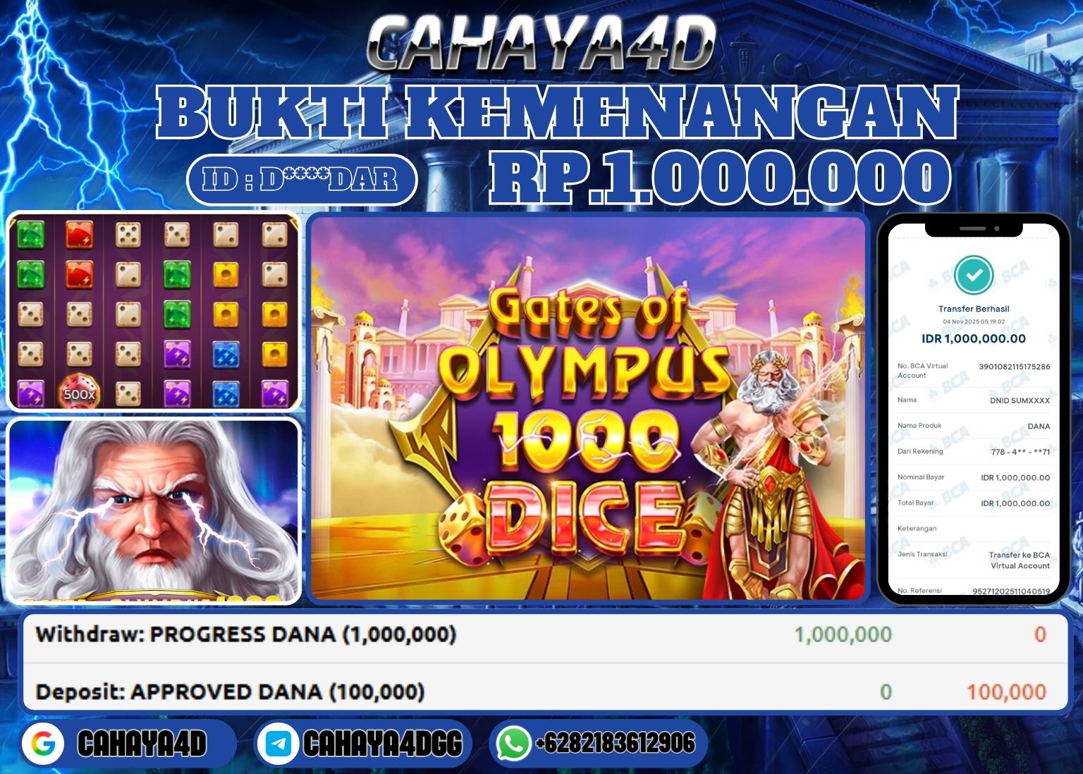 Bukti Kemenangan Cahaya4d