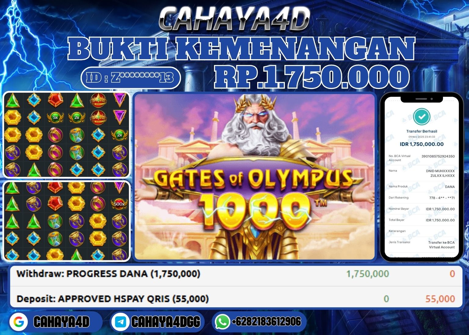 Bukti Kemenangan Cahaya4d