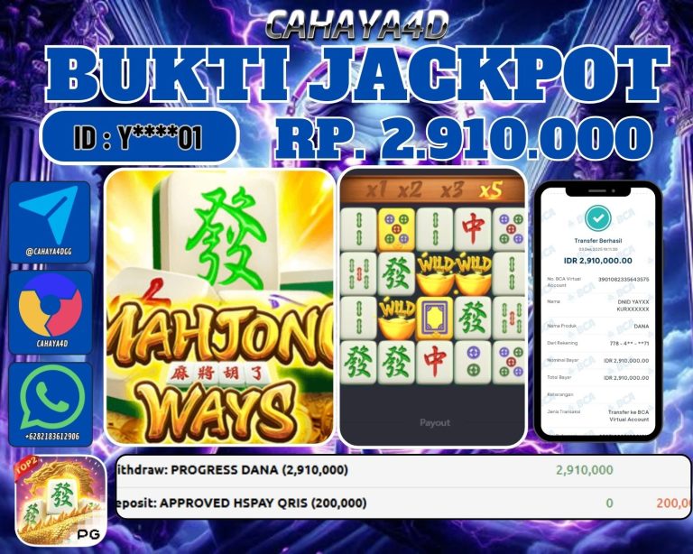 Bukti Kemenangan Cahaya4d