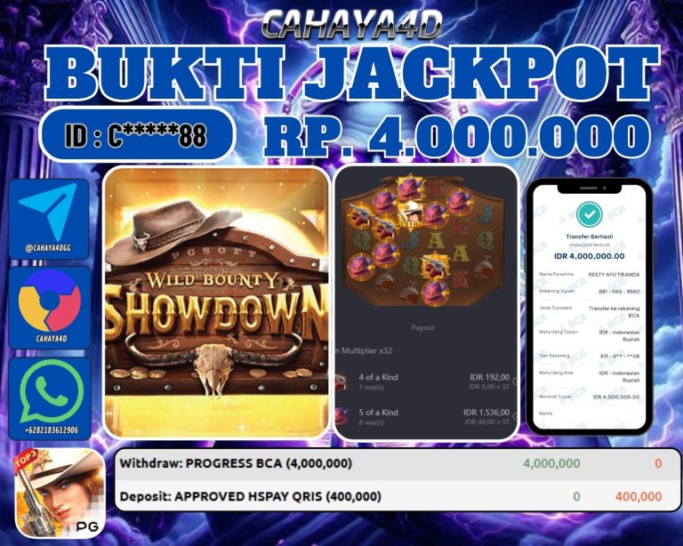 Bukti Kemenangan Cahaya4d