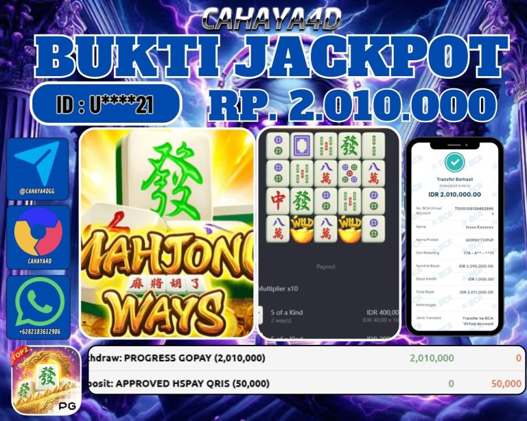 Bukti Kemenangan Cahaya4d