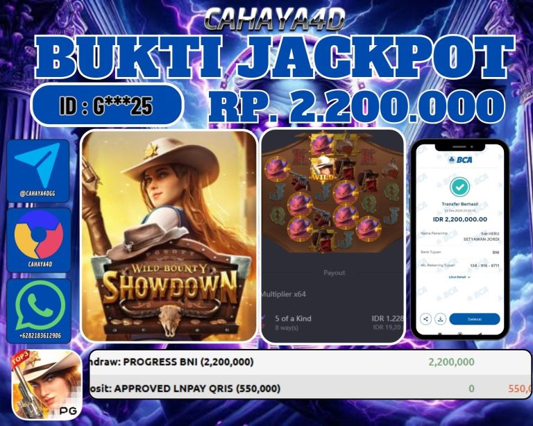 Bukti Kemenangan Cahaya4d