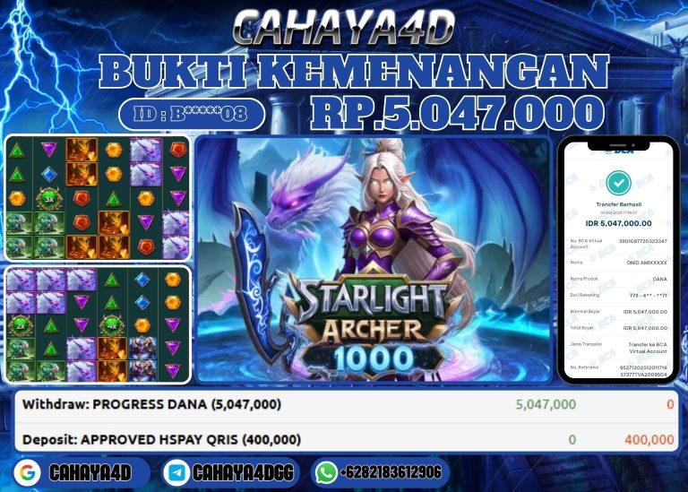 Bukti Kemenangan Cahaya4d