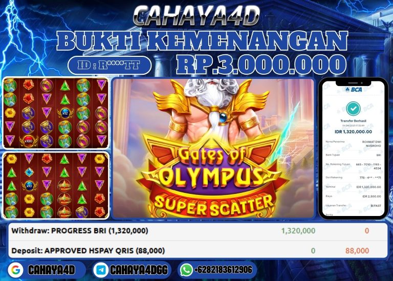 Bukti Kemenangan Cahaya4d