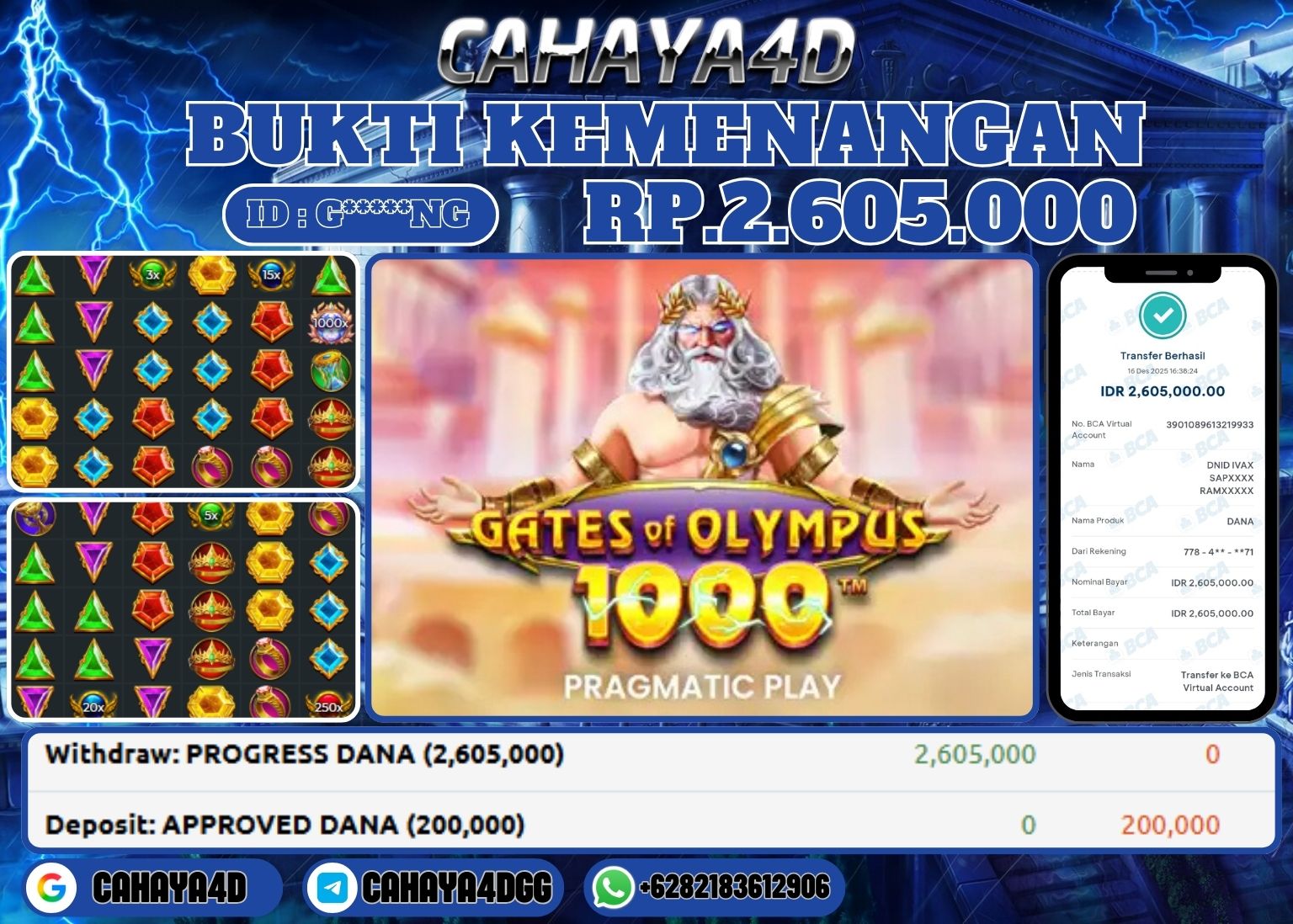 Bukti Kemenangan Cahaya4d