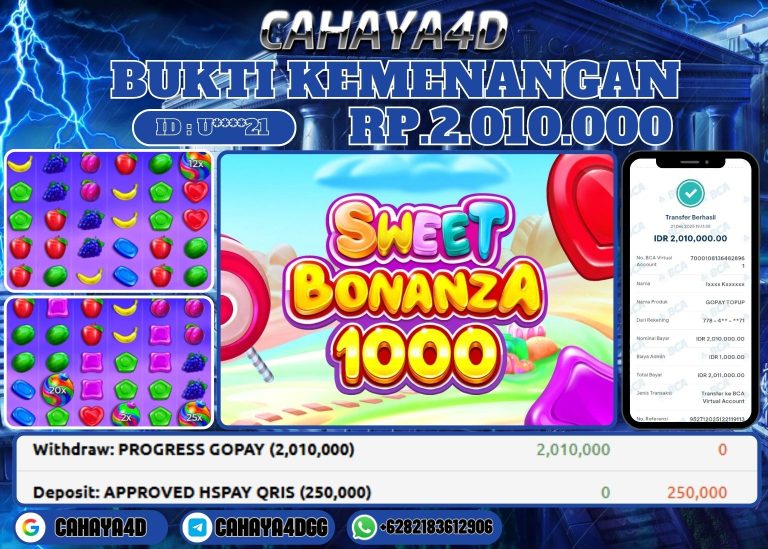Bukti Kemenangan Cahaya4d
