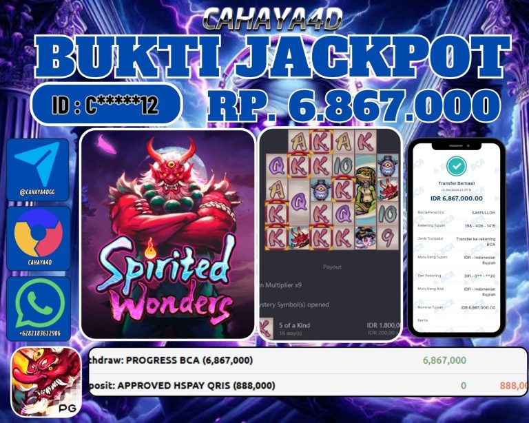 Bukti Kemenangan Cahaya4d