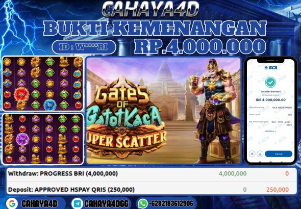 Bukti Kemenangan Cahaya4d